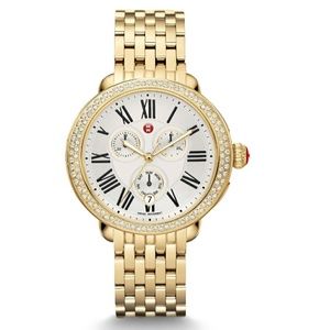 Nwt Serein Diamond Gold Watch